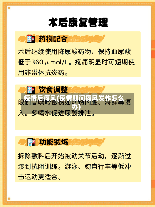 疫情后痛风(疫情期间痛风发作怎么办)