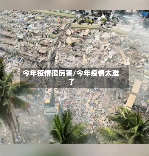今年疫情很厉害/今年疫情太难了