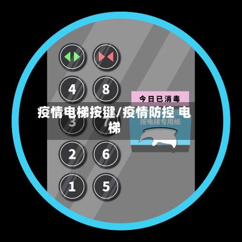 疫情电梯按键/疫情防控 电梯