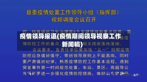 疫情领导报道(疫情期间领导视察工作新闻稿)