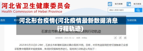 河北形台疫情(河北疫情最新数据消息行程轨迹)