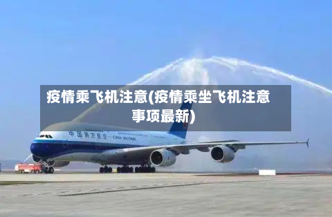 疫情乘飞机注意(疫情乘坐飞机注意事项最新)-第2张图片