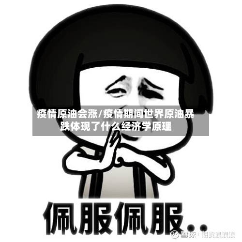 疫情原油会涨/疫情期间世界原油暴跌体现了什么经济学原理-第2张图片